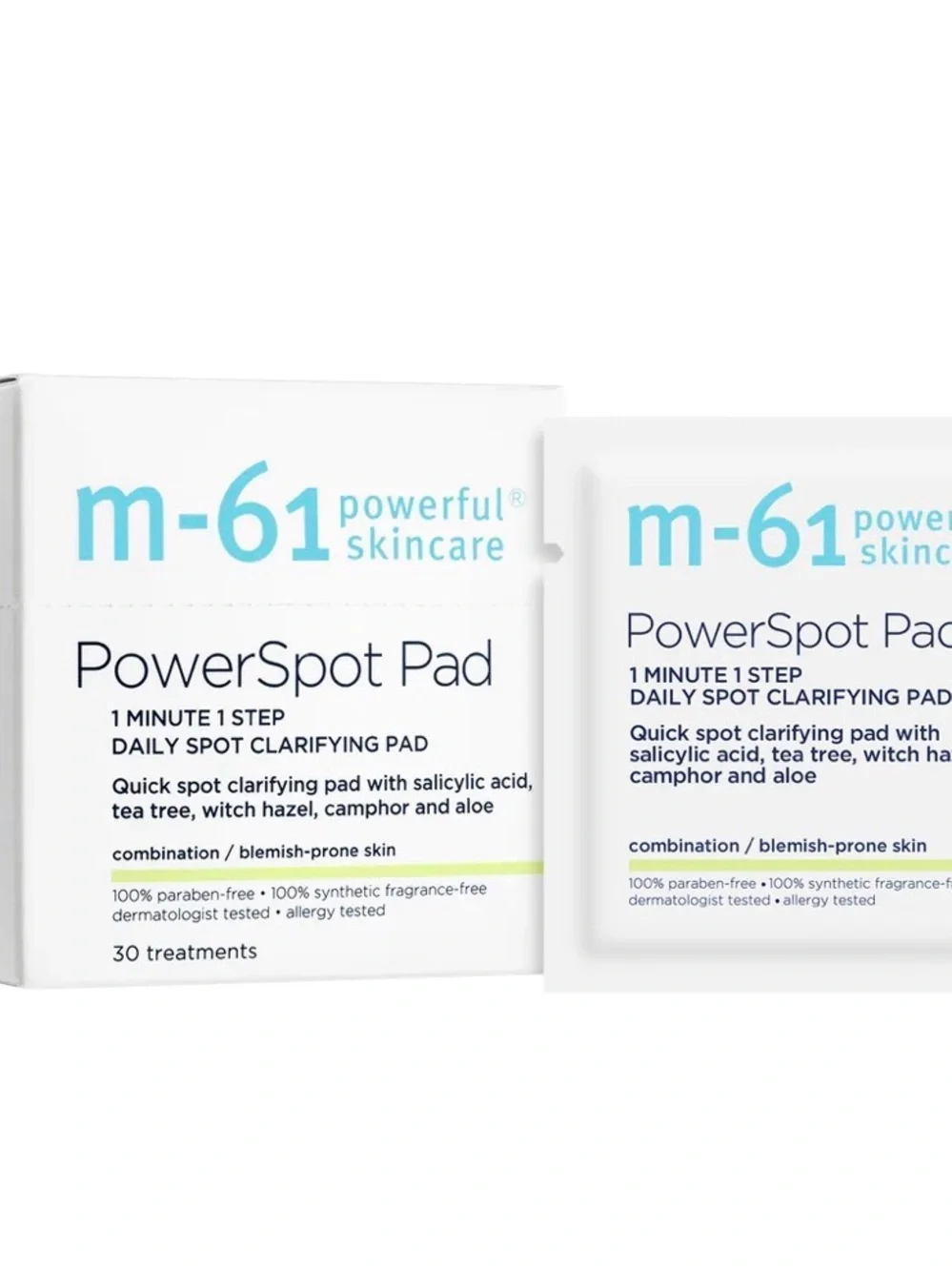 M-61 Hydraboost Set with bonus Travel Size and 20 Powerspot Pads
